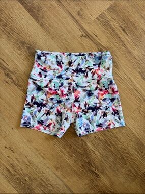 RBX Women’s Floral Print Bike Shorts - Multicolor
